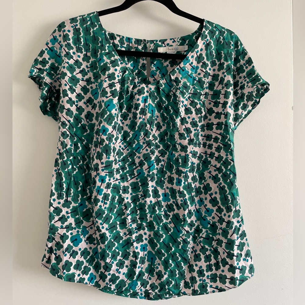 Boden Blouse Short Sleeve size 8